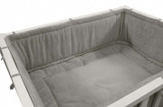 fejvédő járóka - dark grey dark grey